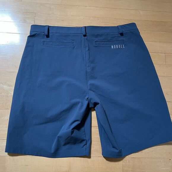 nobull Tour 9" Shorts in Blue Golf 38 - Picture 7 of 11